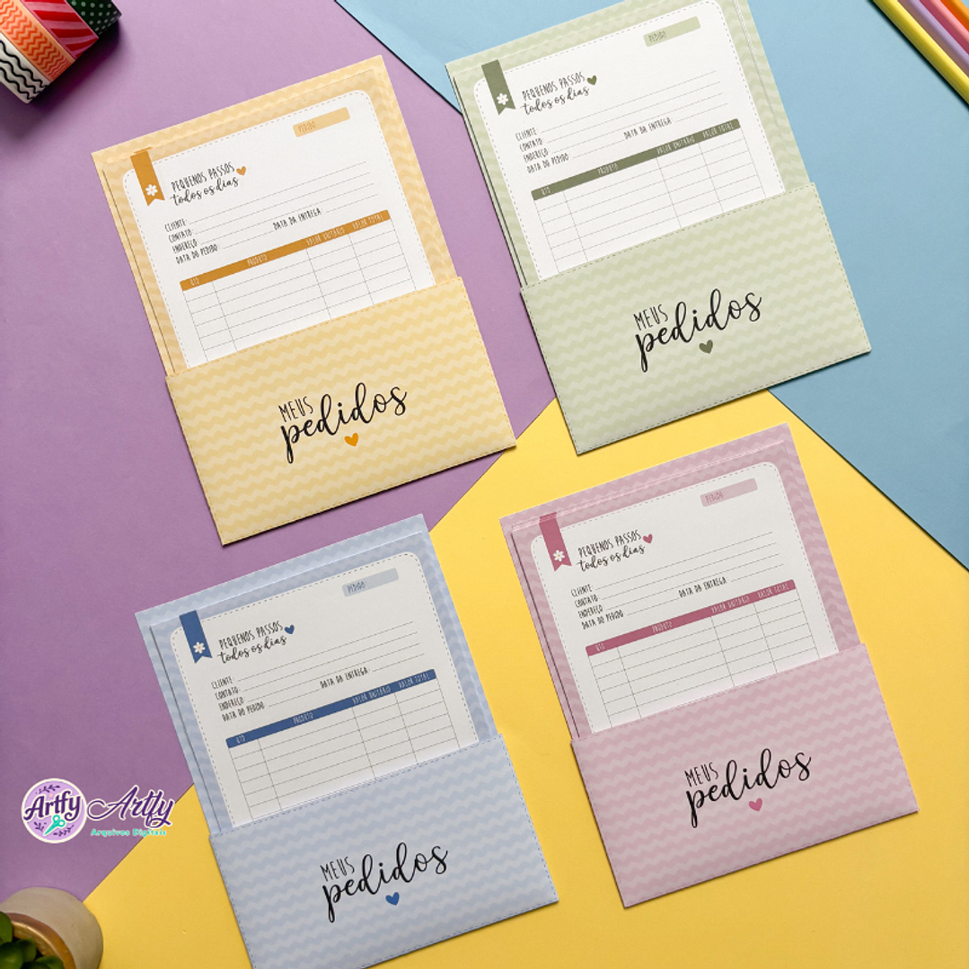 Bloquinho de Pedidos - Empresas 1