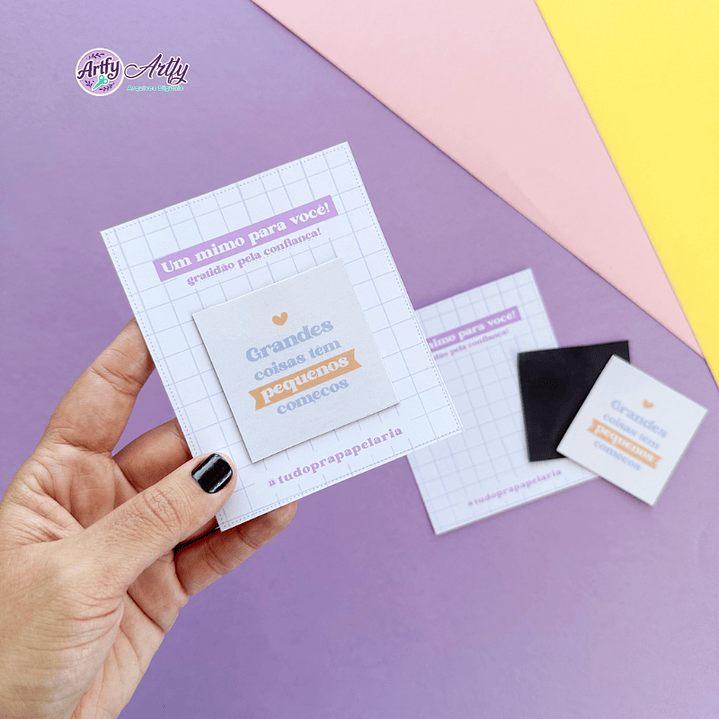 Brinde - Ímã com frases 1