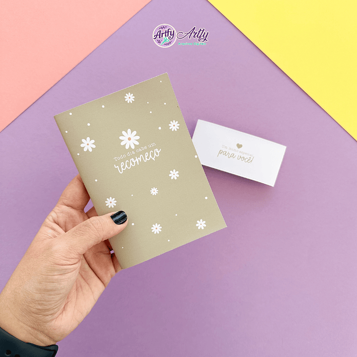 Caderninho com Frases - Membros 1