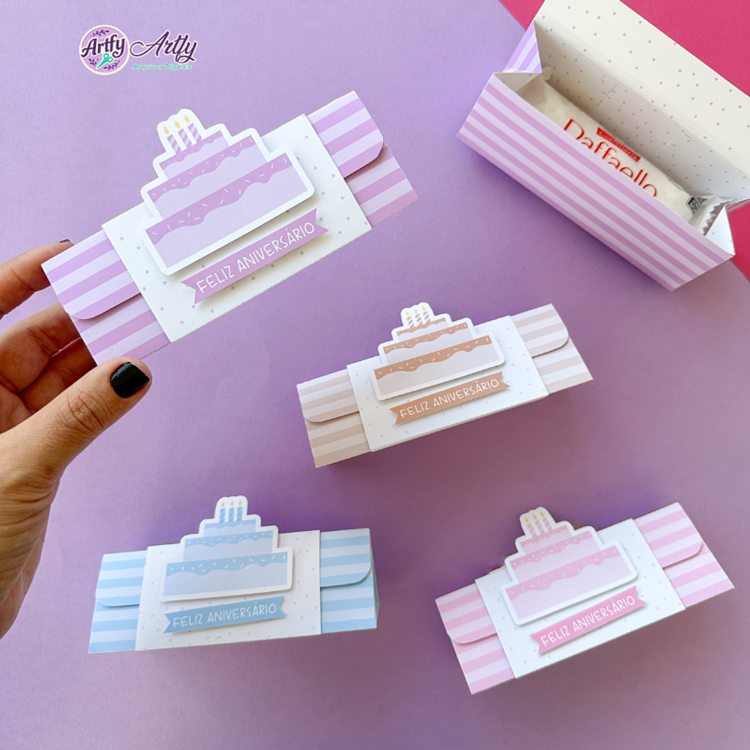 Caixinha Feliz Aniversário 1