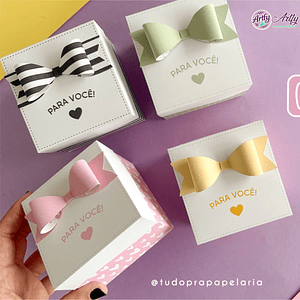 Caixinha Presente com Laço