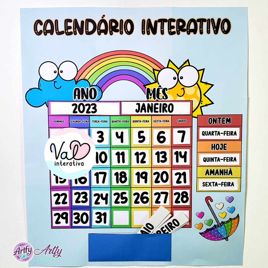 Calendário Interativo 1