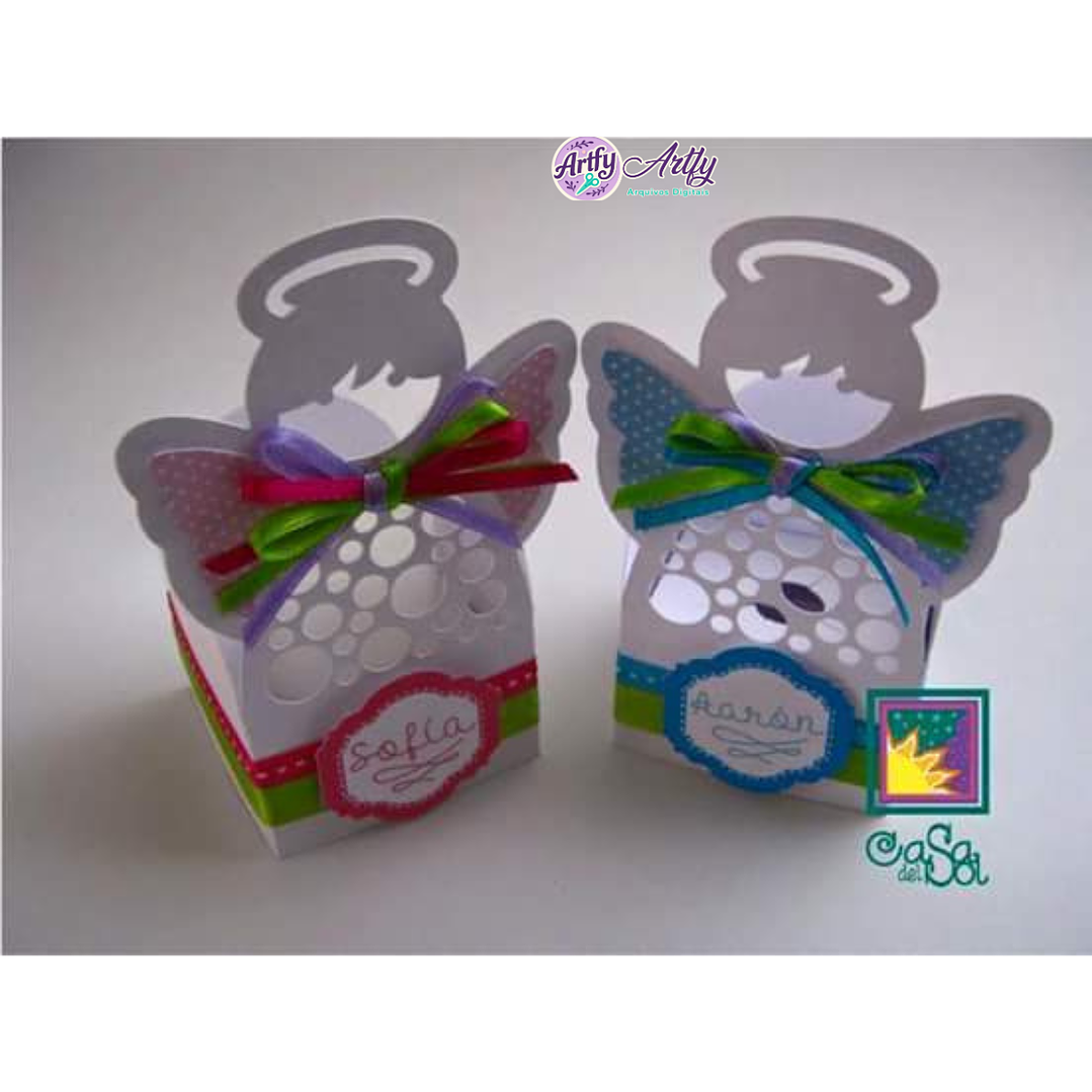 Caixa Porta-Bombom Anjinho 1