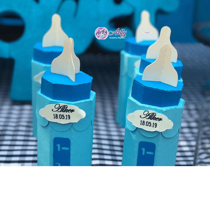 Caixa Formato Mamadeira 1