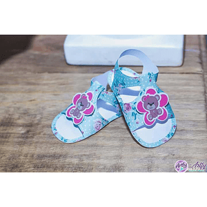 Lembrancinha Sandalinha Bebê