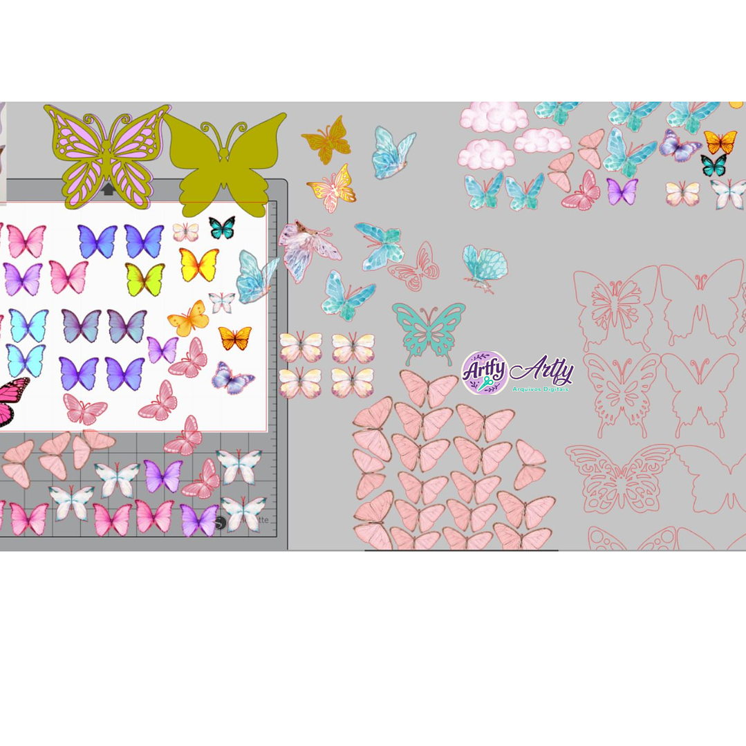 Retratos de Borboleta 1