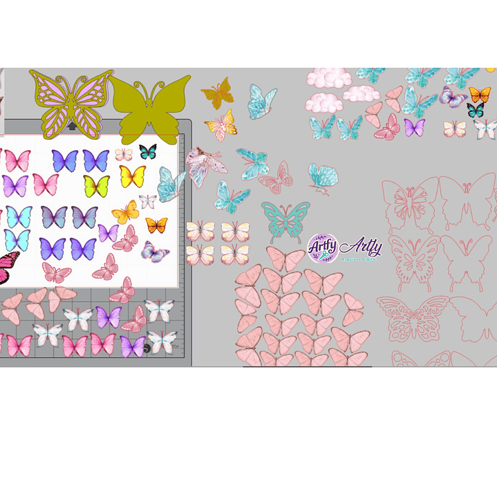 Retratos de Borboleta 1