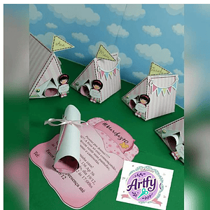 Convite Festa Pijama