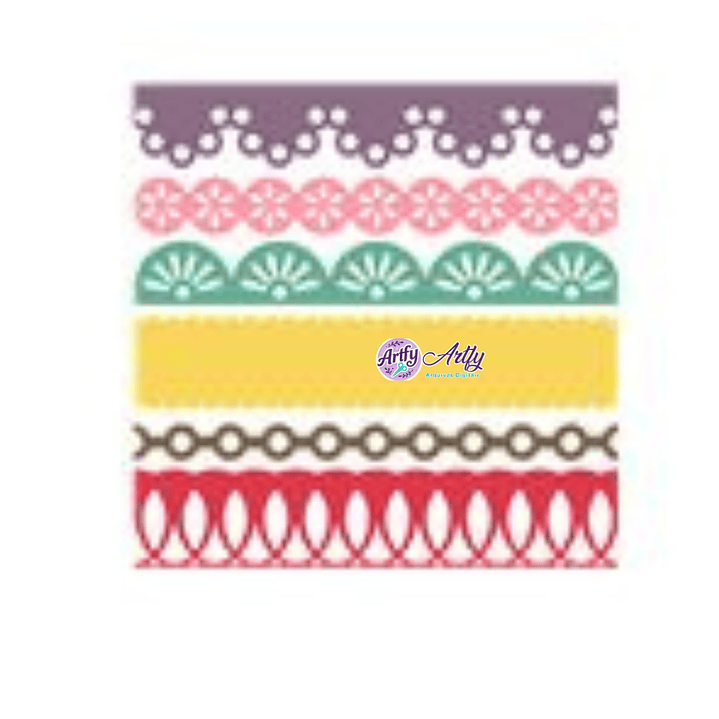 6 Bordas Coloridas  1