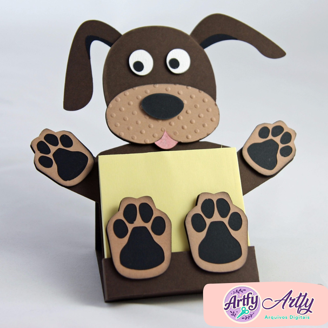 Bloco de notas cachorro 1