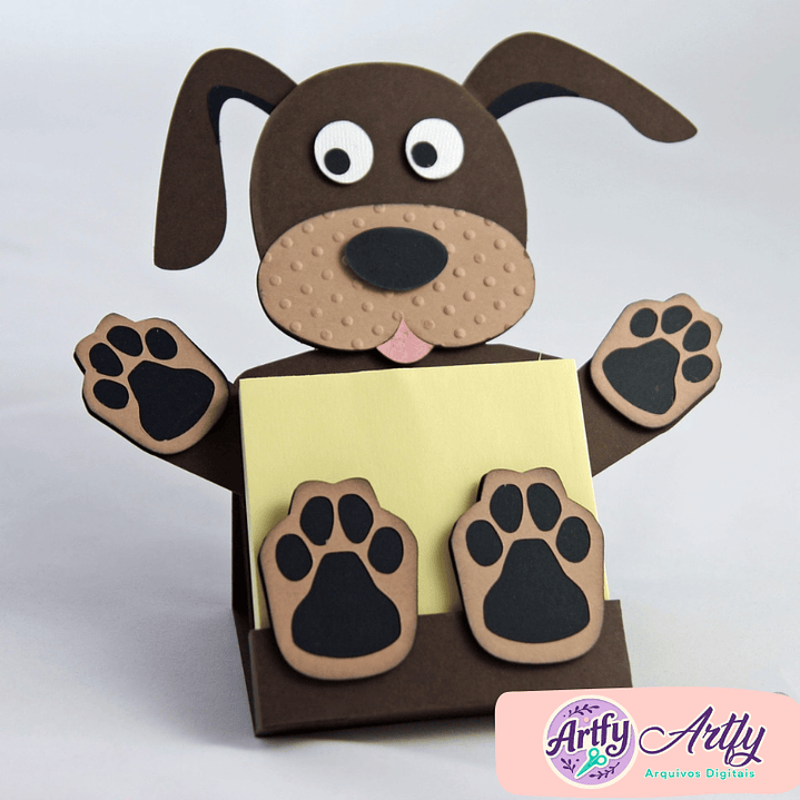 Bloco de notas cachorro 1