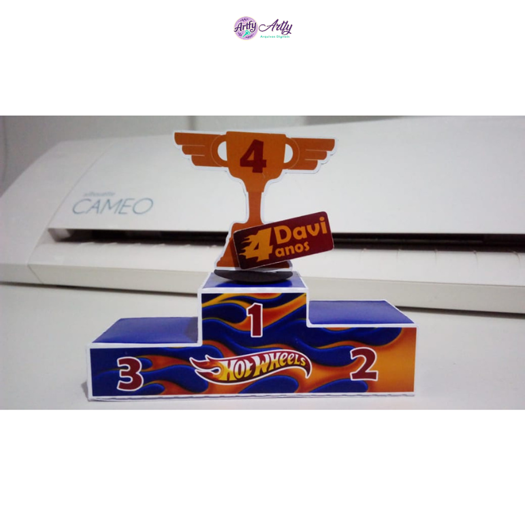 Pódio Hotweels 1