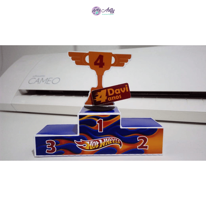 Pódio Hotweels 1