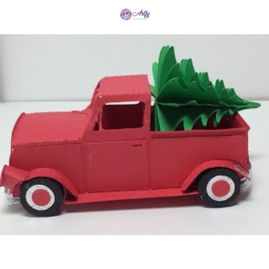 Caminhão Vermelho Natal 1