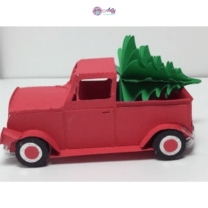 Caminhão Vermelho Natal 1