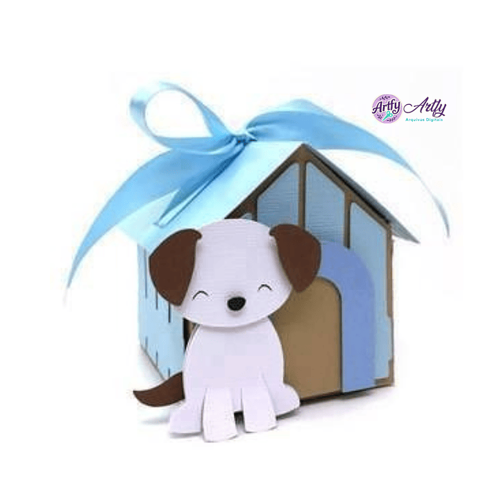 Caixa Cachorro Casa 1