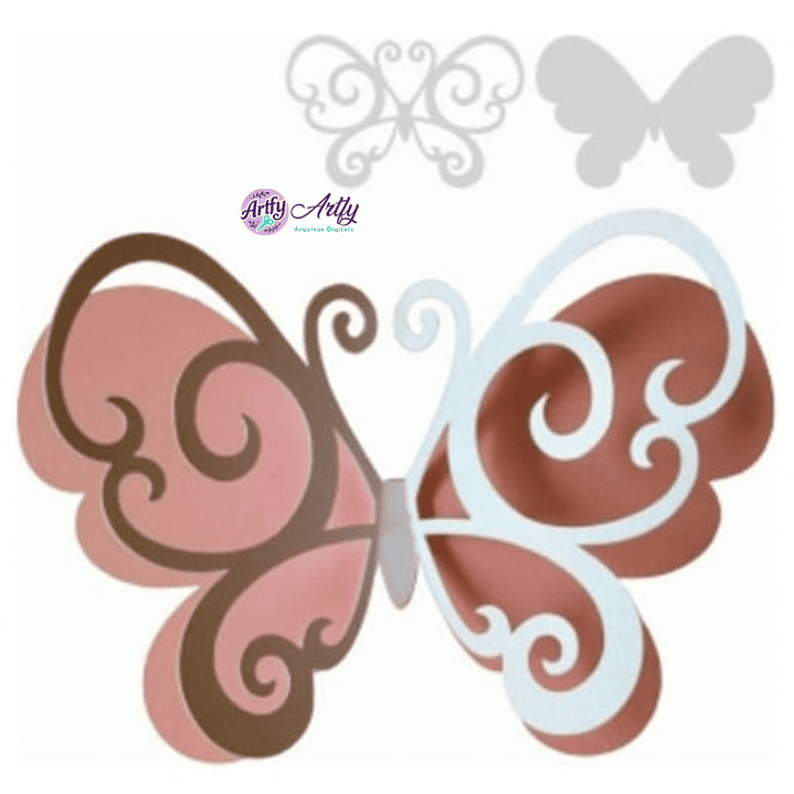 Borboleta em Camadas 1