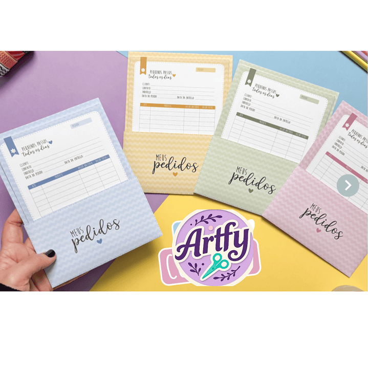 Bloquinho de pedidos 1