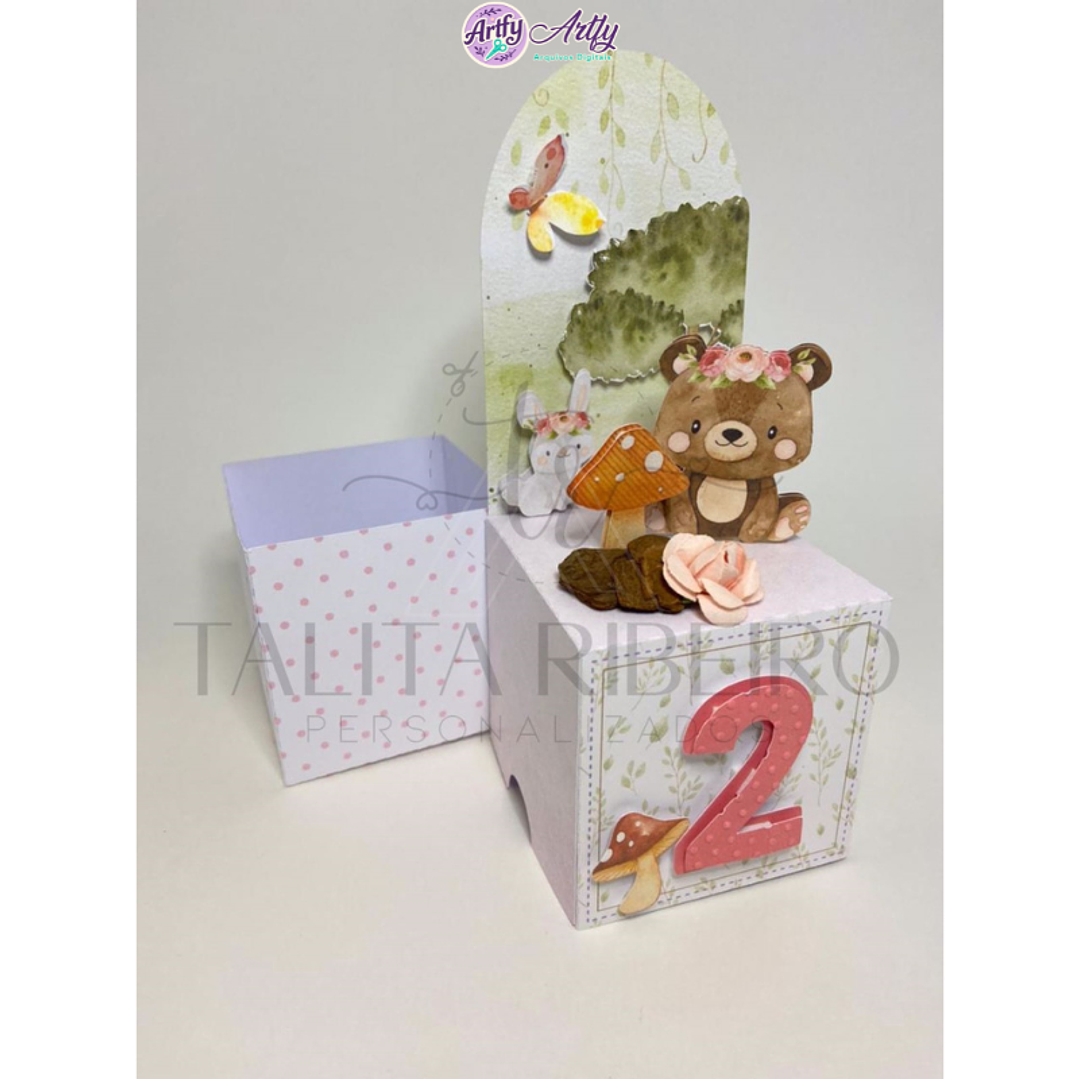 Caixa Mini Cenário - A Modelo 3 1