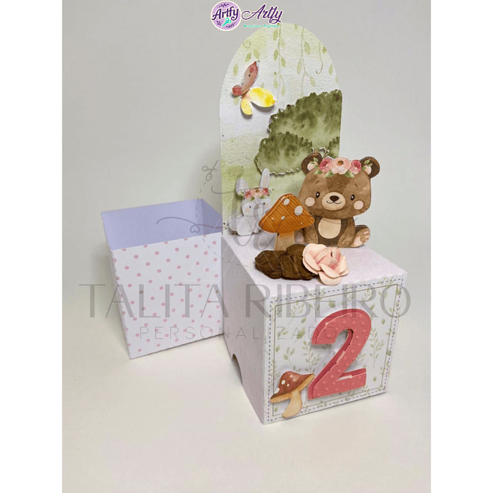 Caixa Mini Cenário - A Modelo 3 1