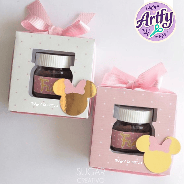Mini Nutella Box com Janela 1