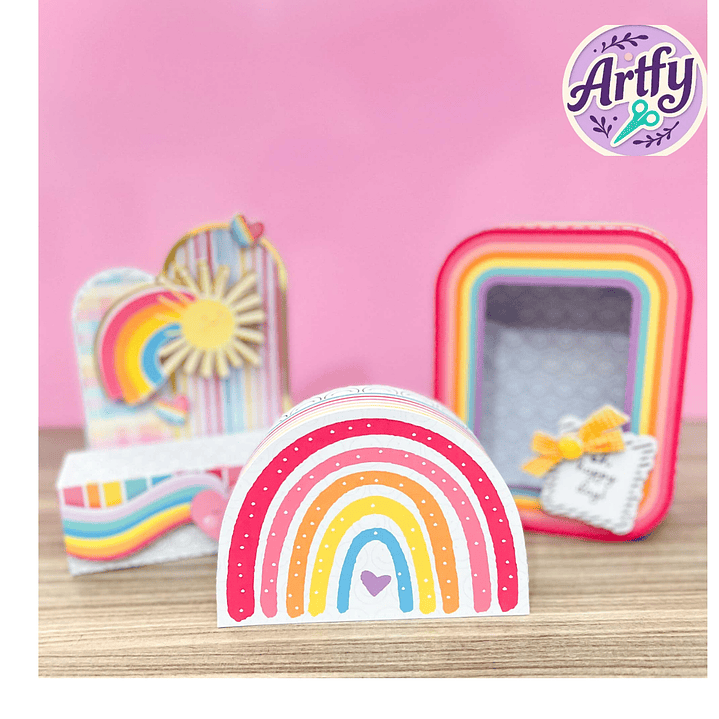 Trio Caixas Arco-íris 1