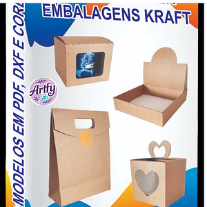 40 MOLDES DE EMBALAGEM