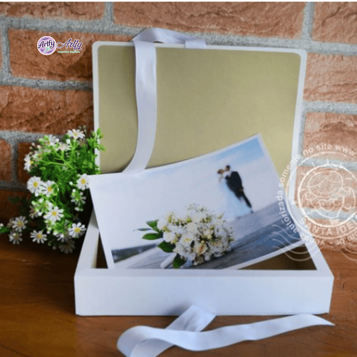 Caixa Luxo para Fotos 21x15 1