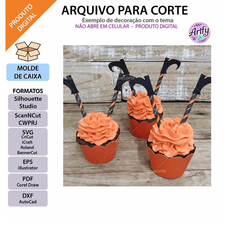 Caixa Saia Cupcake 2