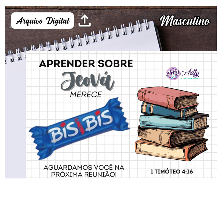 CARTÃO PRESENTE Para Visitantes 1