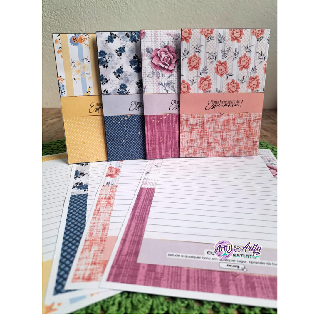 Envelope  Carta Slim Floral 1