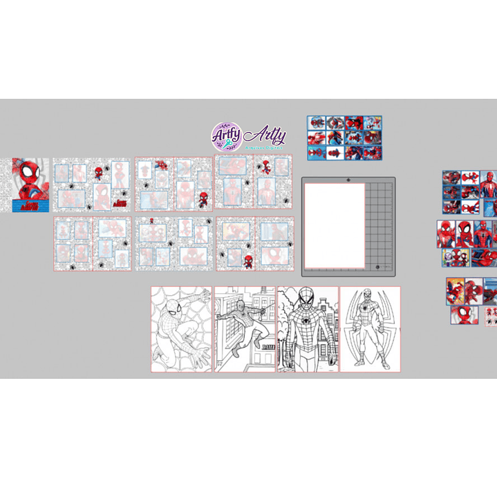 HOMEM DA ARANHA  Álbum de Figurinhas 1