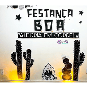 MURAL FESTA JUNINA CORDEL