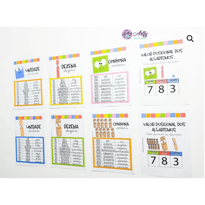 UNIDADE DEZENA CENTENA 1