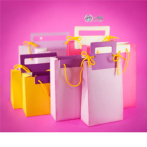 Combão sacolinhas coloridas