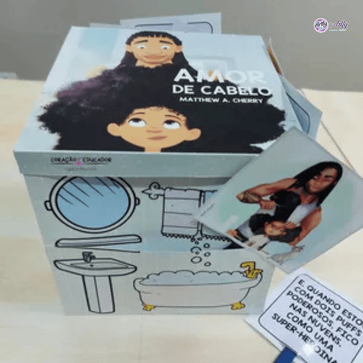 Caixa Amor de Cabelo 1