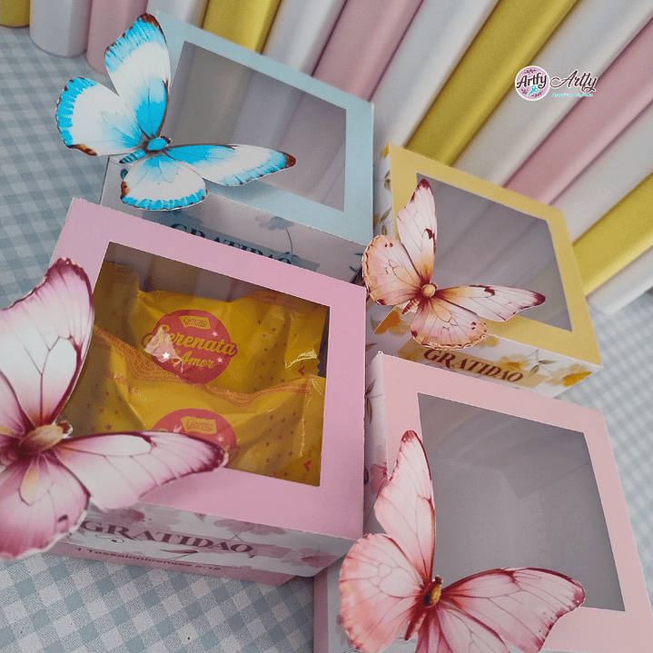 Caixinha Quadrada - Seja Grato 1