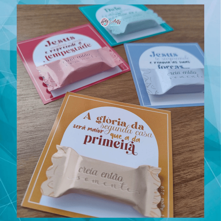 Card Balinha Creia Somente 1