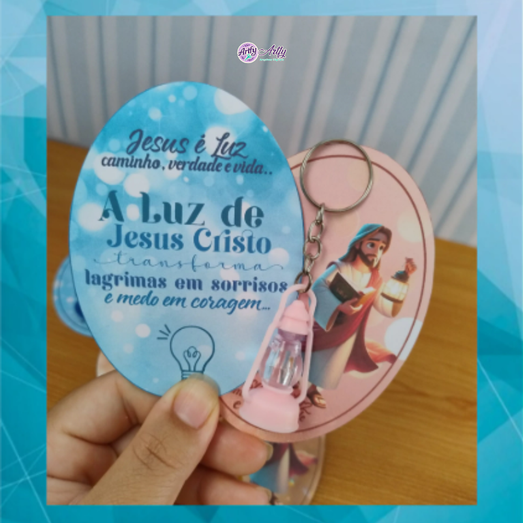 Cartão Jesus é Luz 1