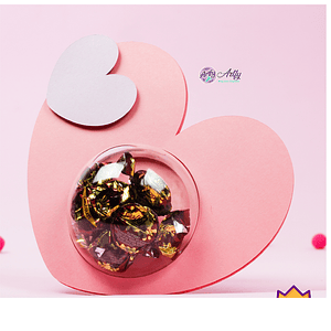 Caixa CÚPULA DOCES CORAÇÃO