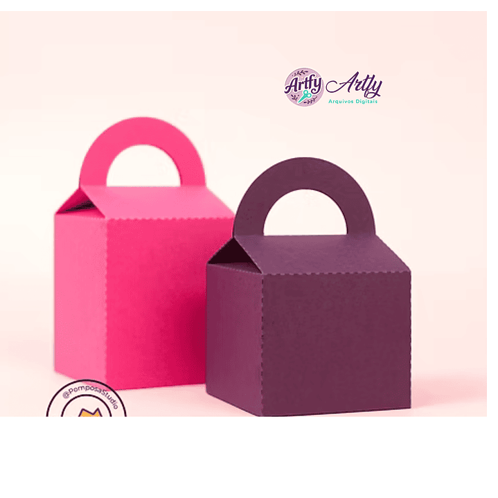 Pack Caixas Milks com alça 1