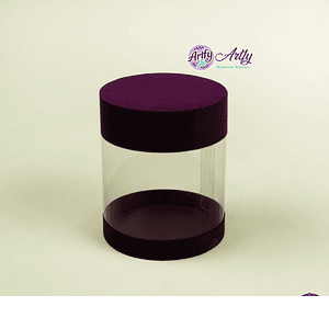 Caixa Redonda acetato M