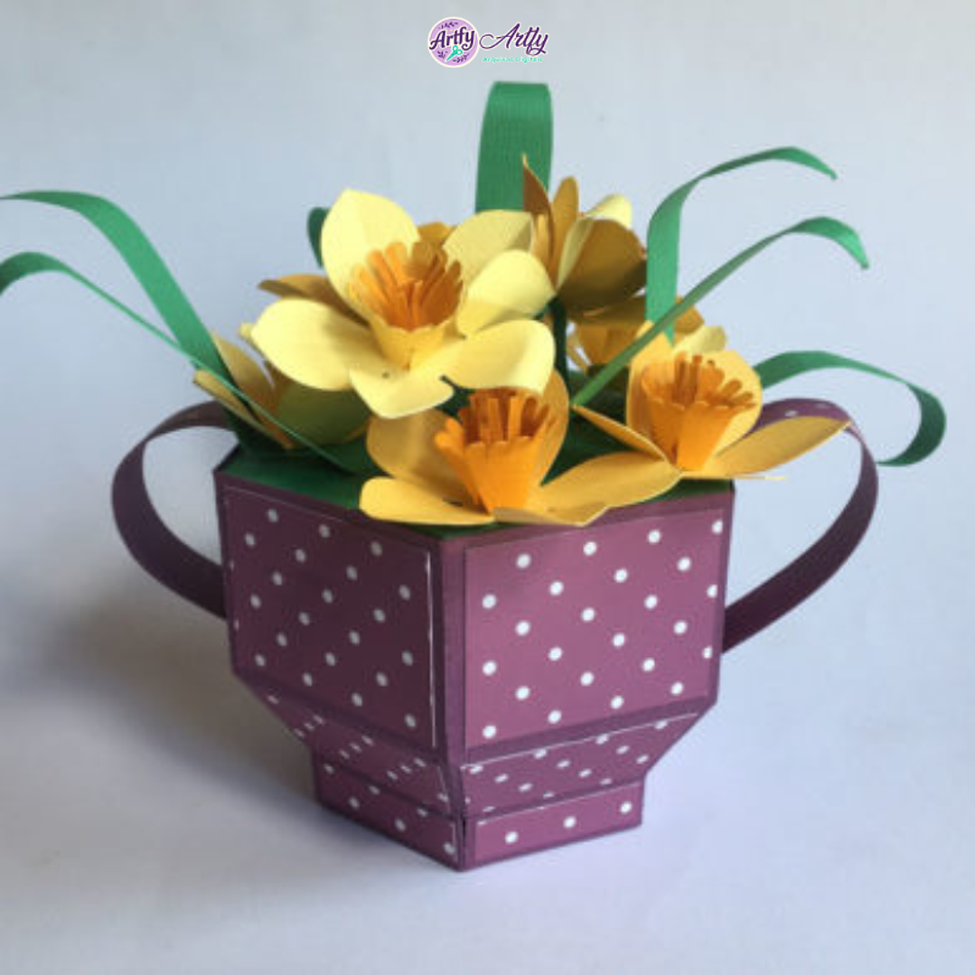 Caixa Flor Amarela 1