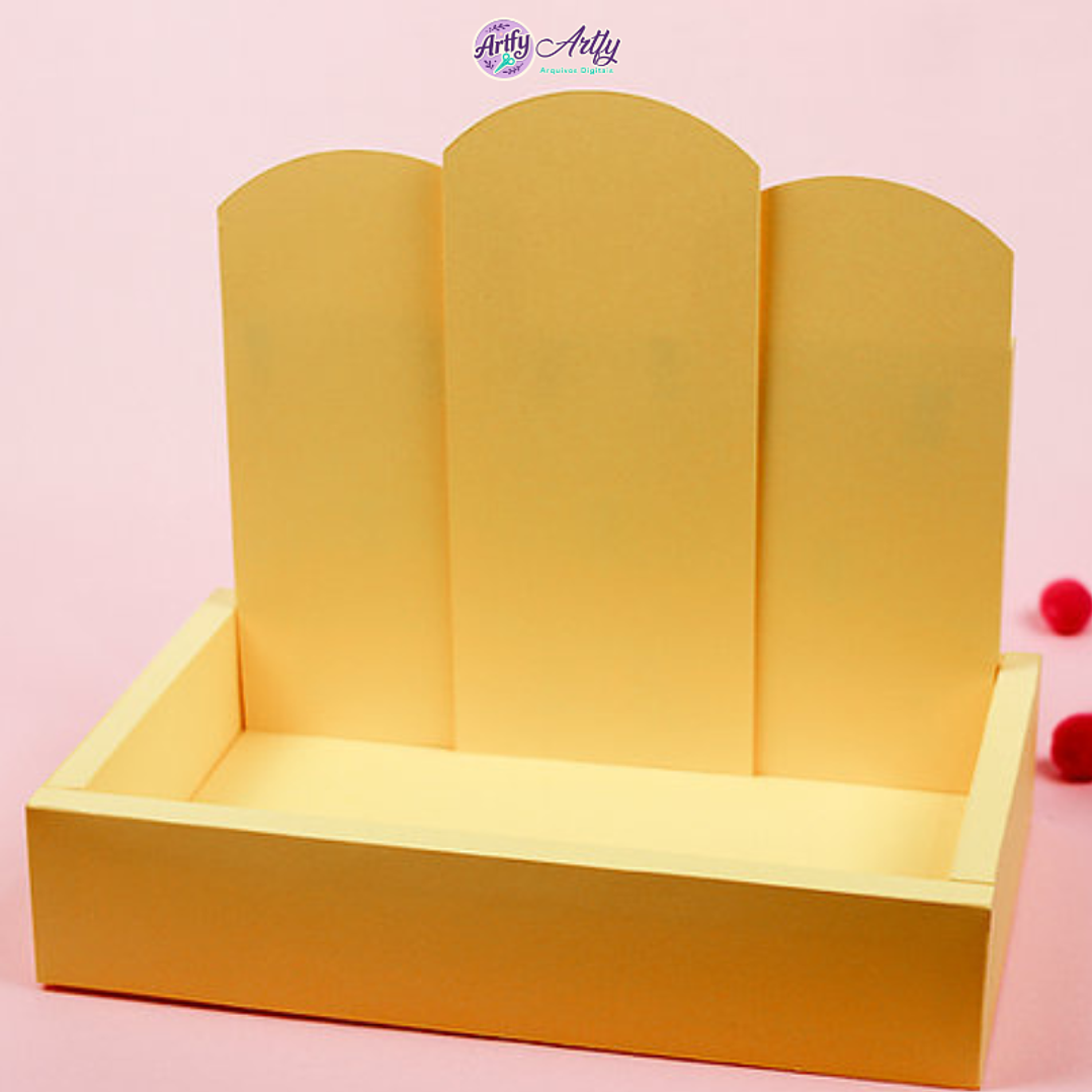 Bandeja Retangular Chanfro 1