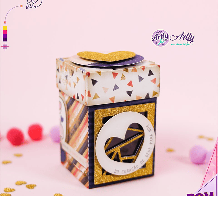 Caixa Retangular Diamante 1