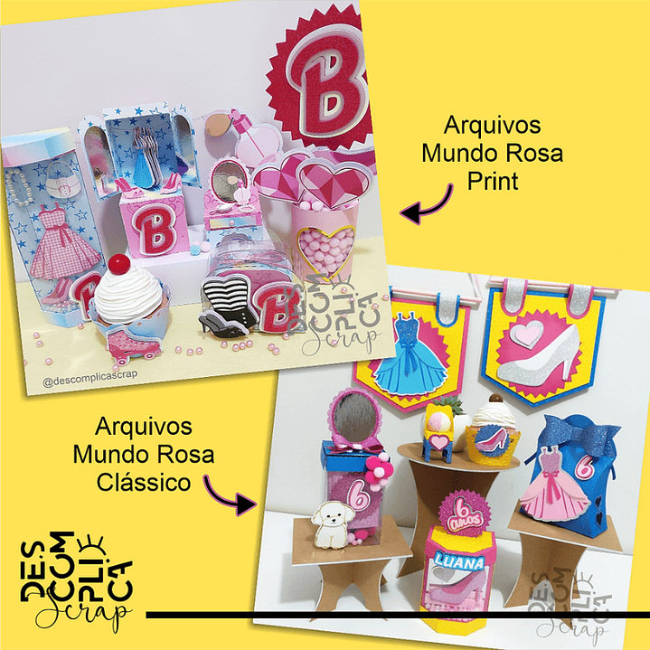 Kit Mundo Rosa 1