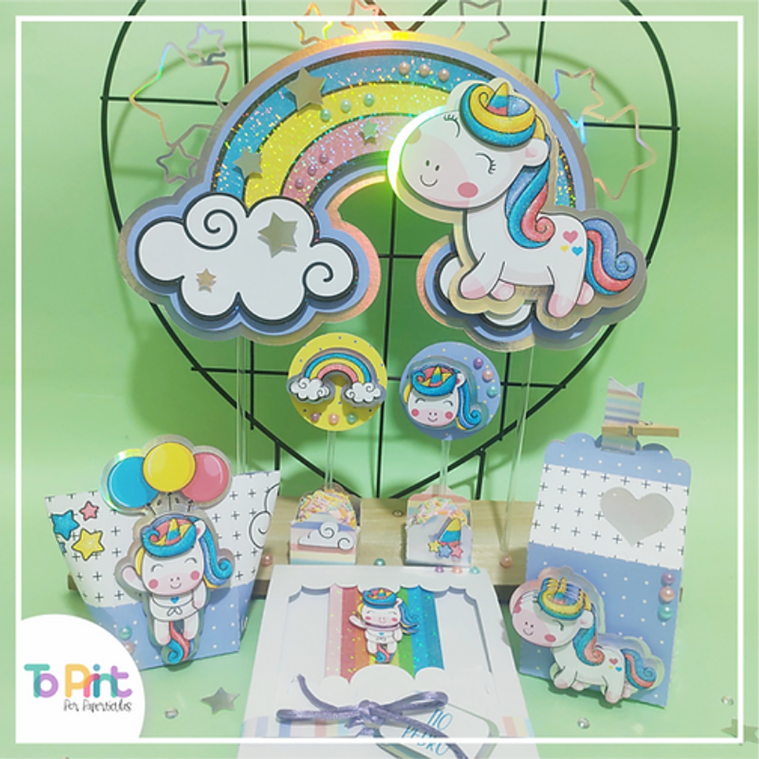 Mini Festa Unicórnio 1