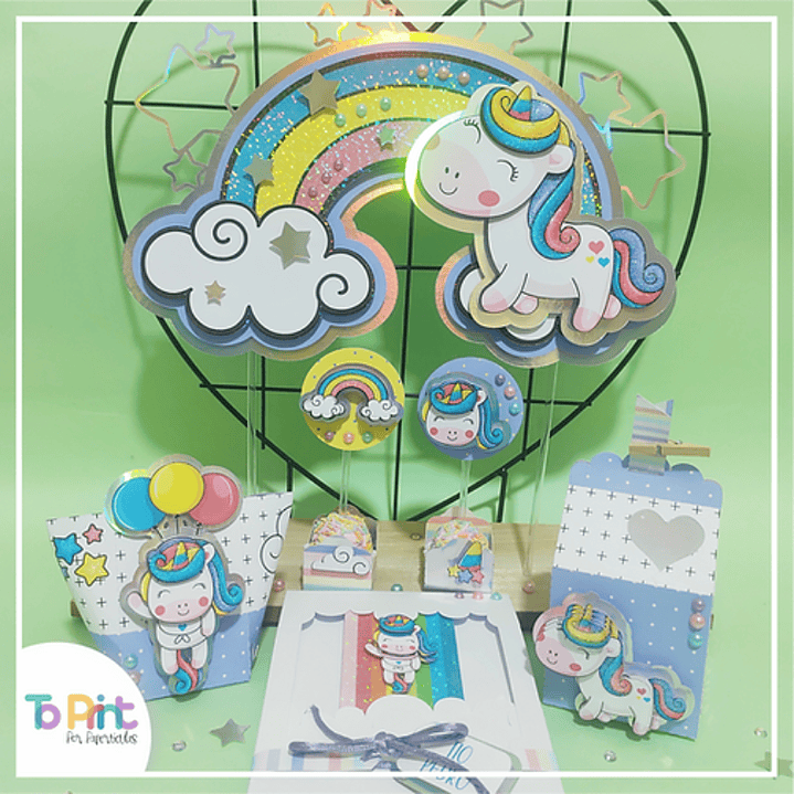 Mini Festa Unicórnio 1