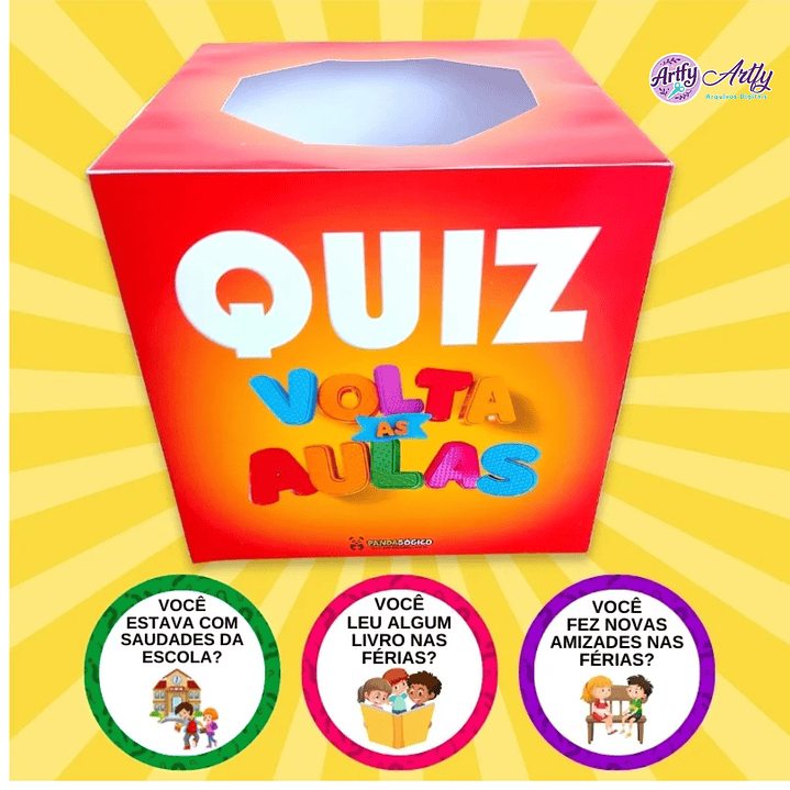  Kit Digital Quiz Volta às Aulas 1
