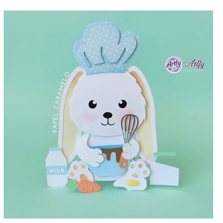 Coelho Doçura de Confeiteiro 1